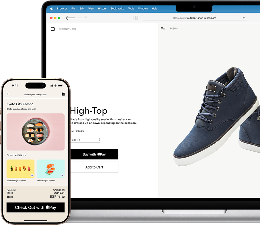 Contactless payment with Apple Pay
